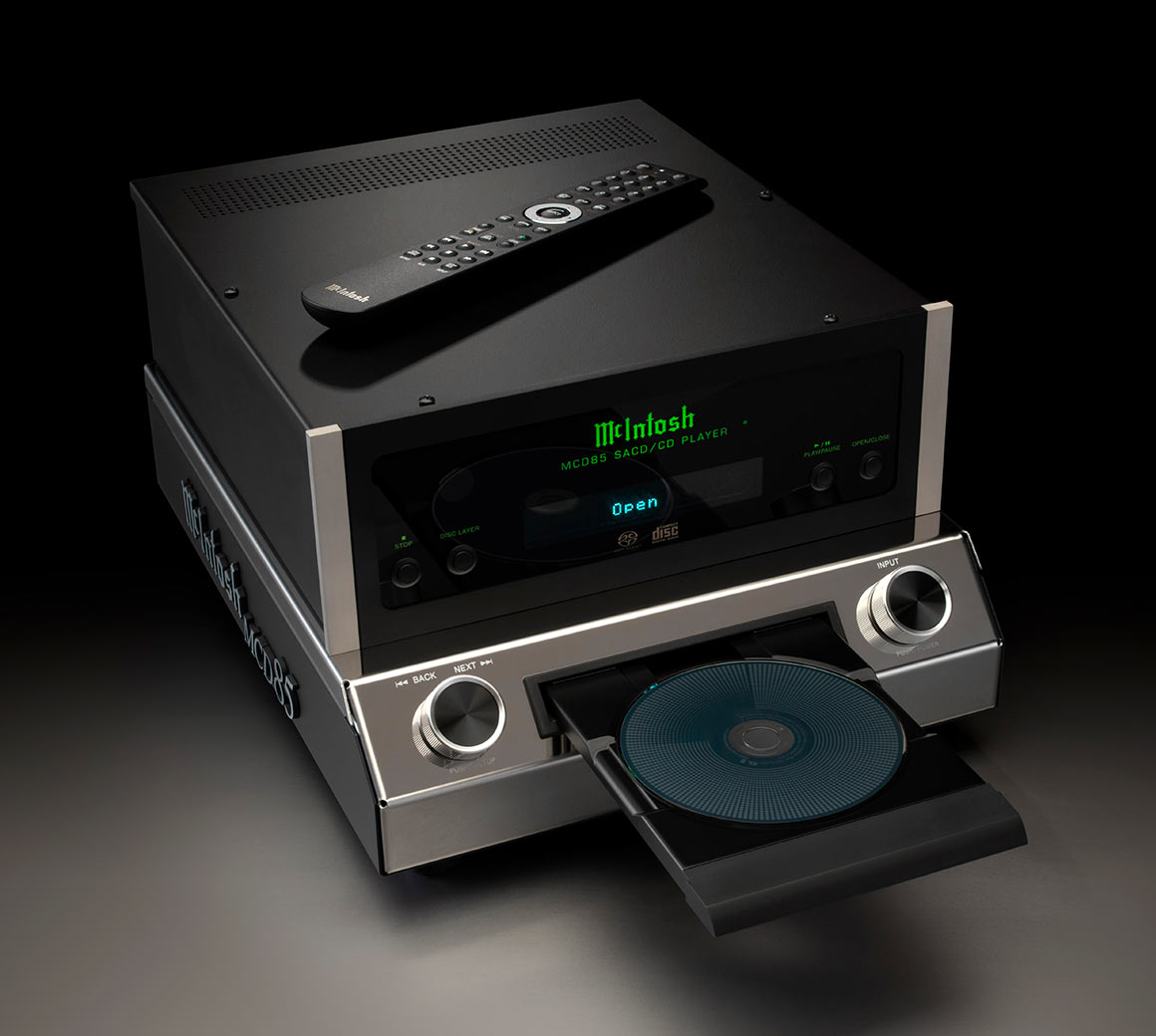 McIntosh presentó el reproductor de SACD/CD MCD85, una joya sonora incomparable