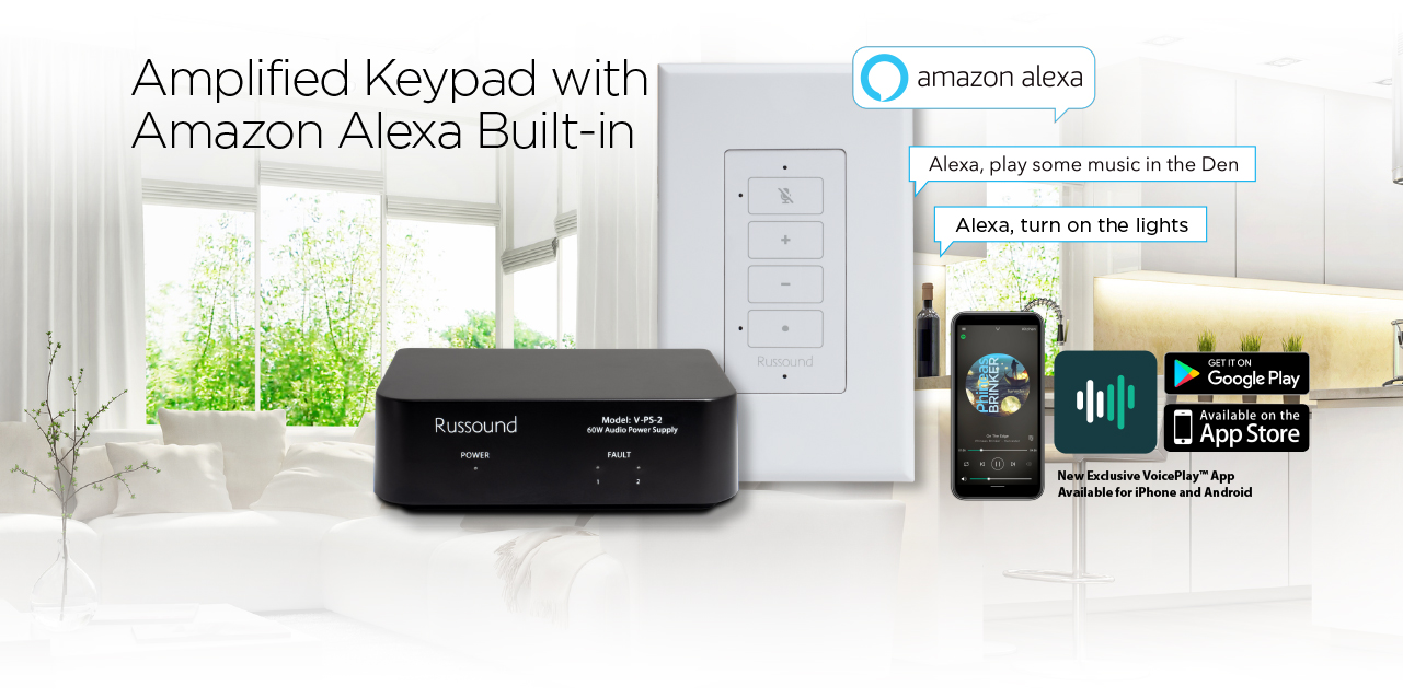VoicePlay de Russound, la manera fácil de tener multiroom con Alexa
