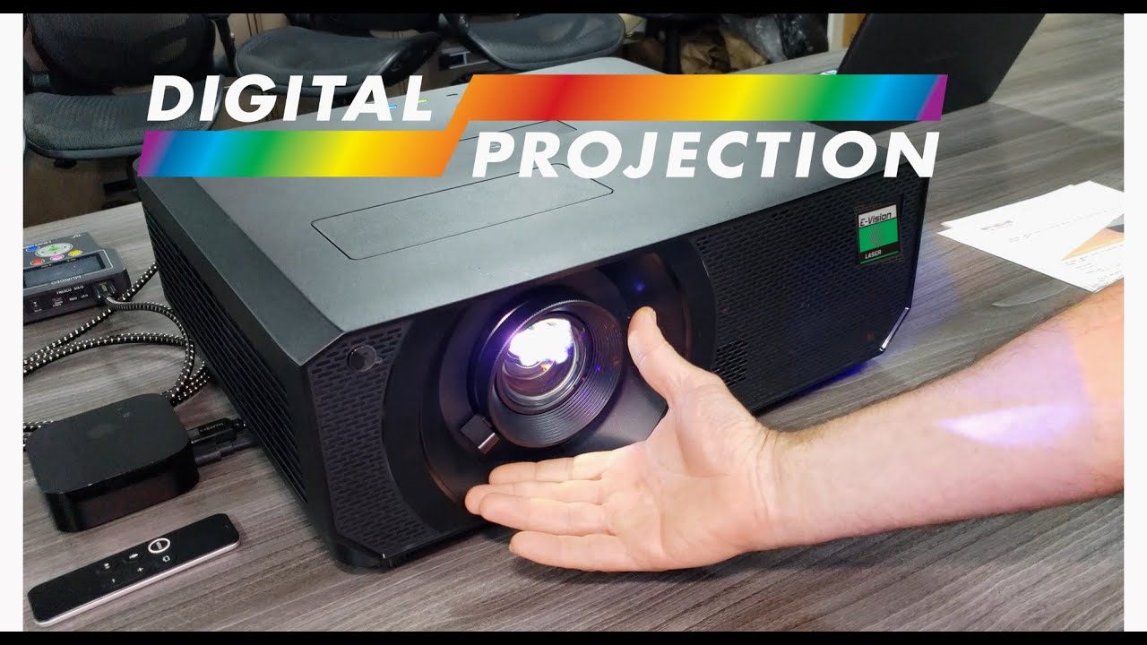El proyector ideal para pantallas 4K: Digital Projection con láser y alto contraste