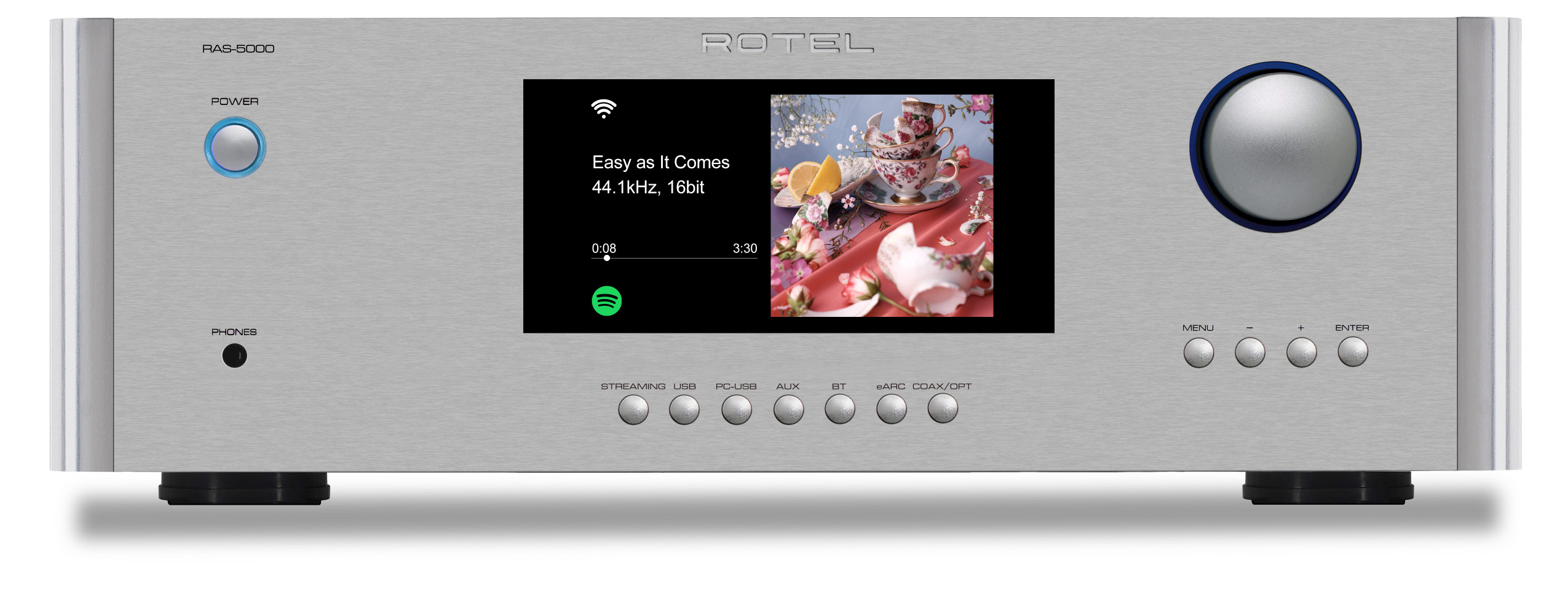 Rotel presenta el amplificador integrado con streaming RAS-5000