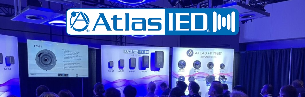 AtlasIED vuelve a InfoComm para presentar soluciones audiovisuales nuevas y probadas