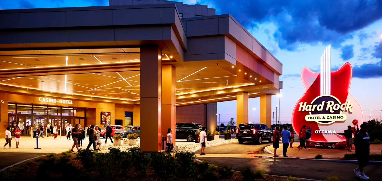 Hard Rock Ottawa con audio 1 SOUND a todo volumen