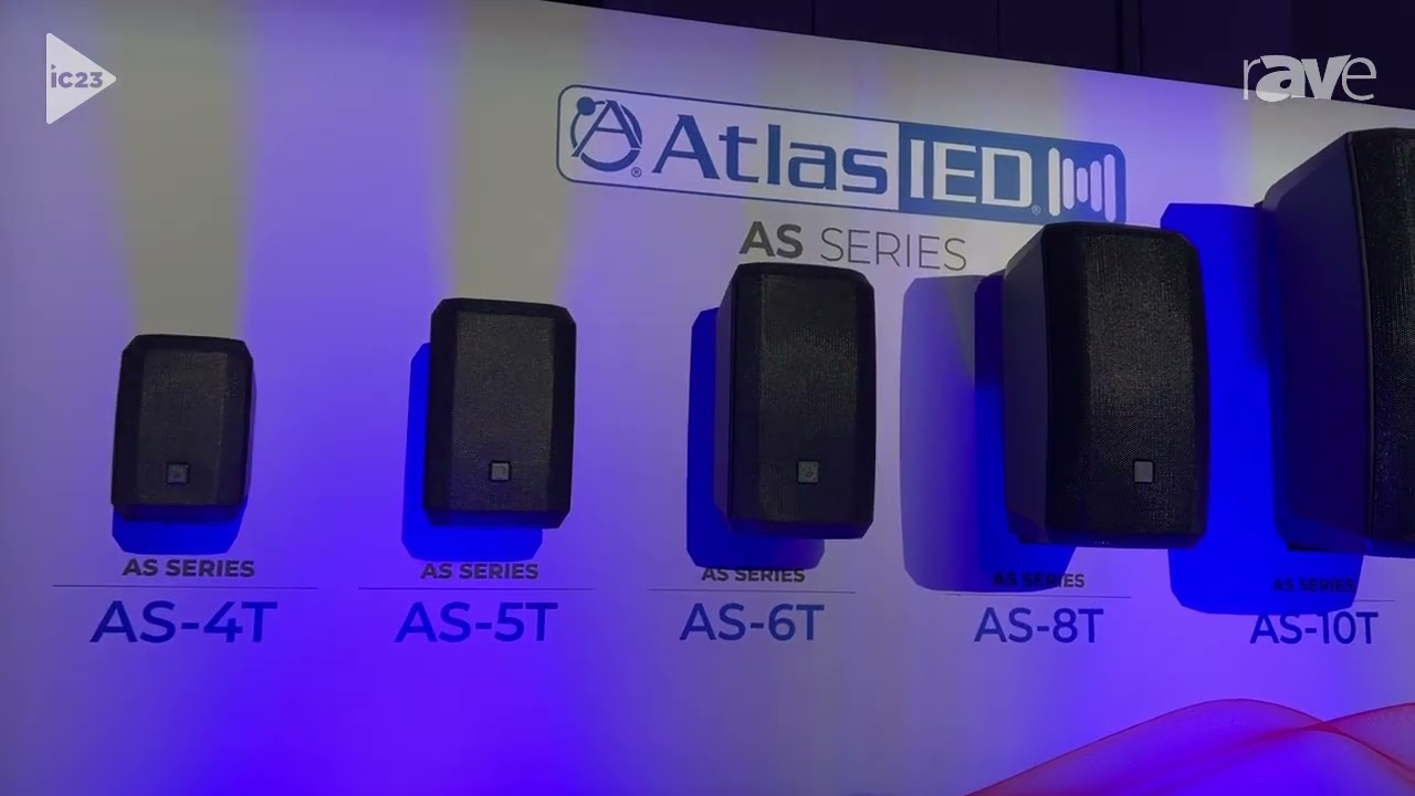 AtlasIED AS: Altavoces con voicing uniforme y preciso