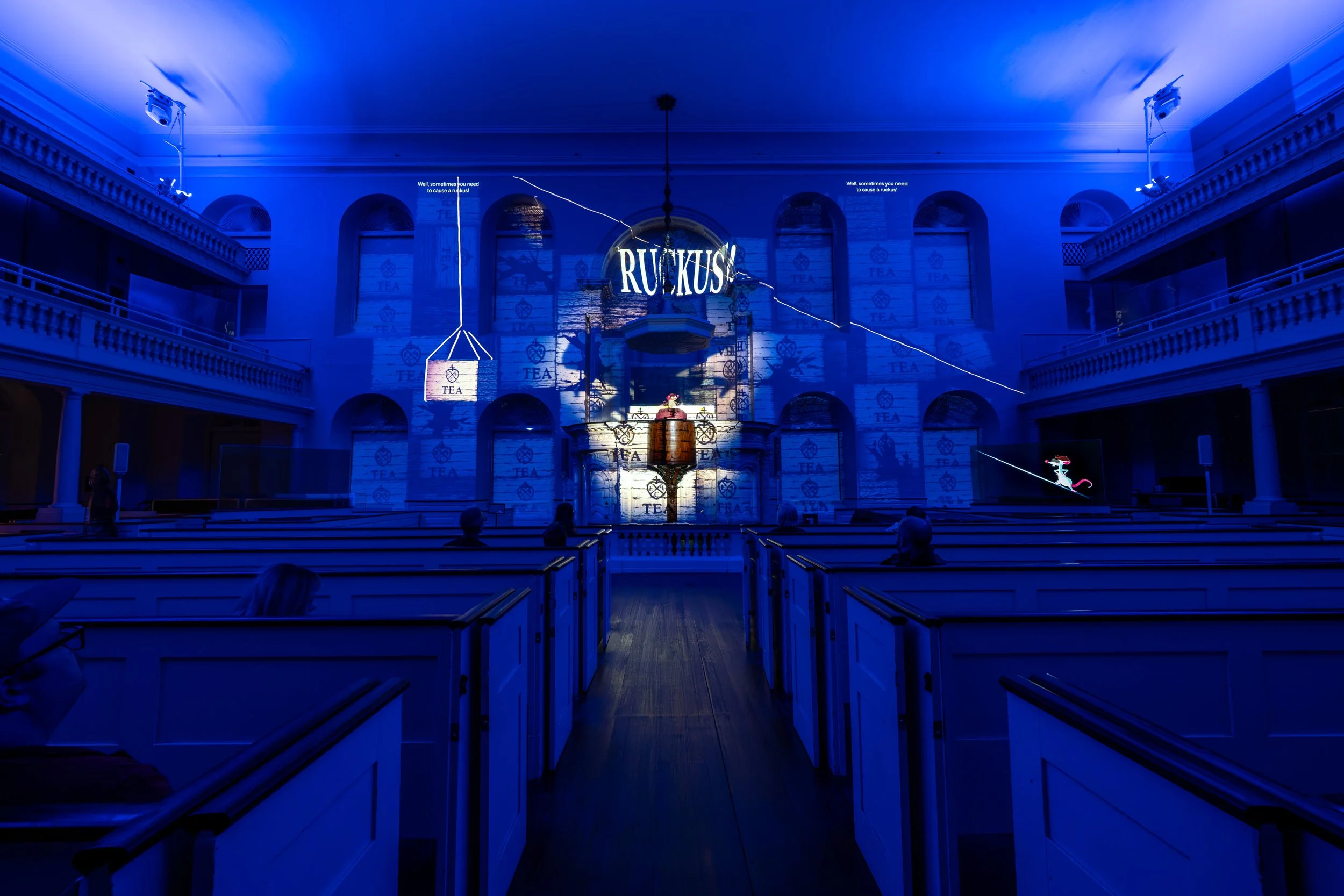 1 SOUND en Old South Meeting House: audio inmersivo